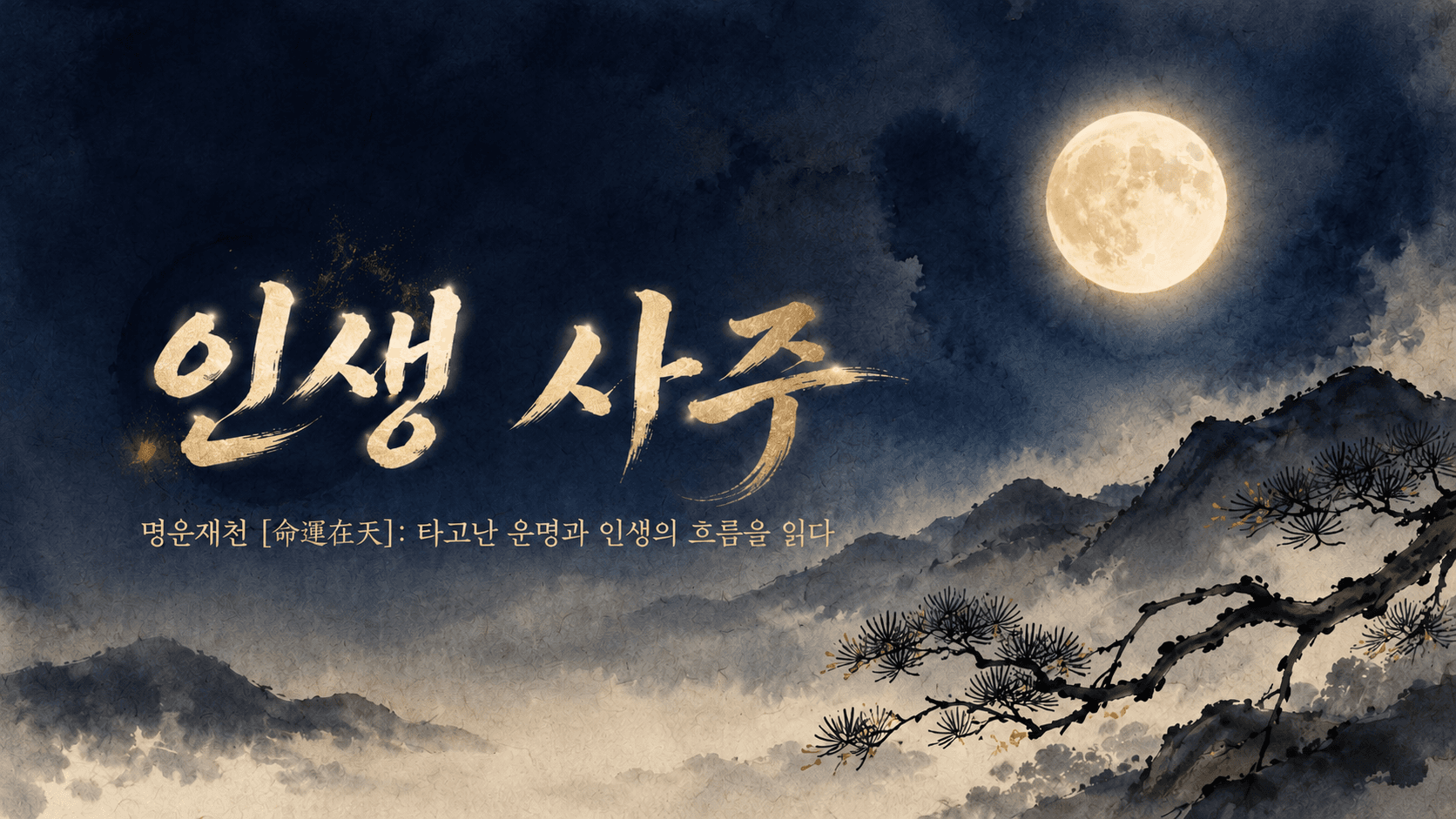 11개 분야 인생 사주풀이
